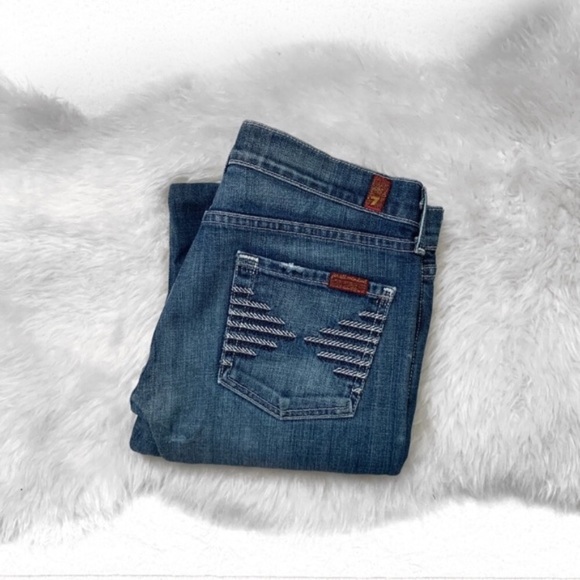 7 for All Mankind Colette straight leg jean - Picture 5 of 9